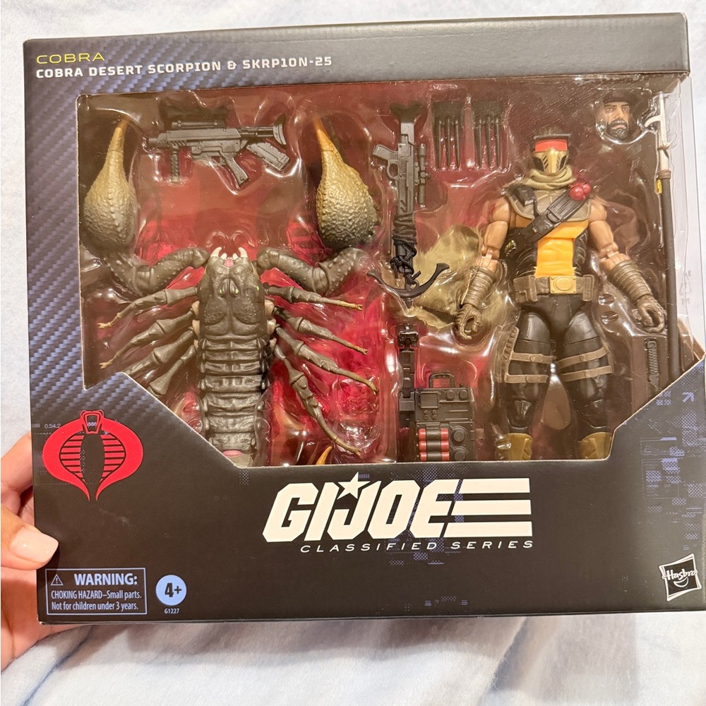 Classified Series Cobra Desert Scorpion Action Figure Set